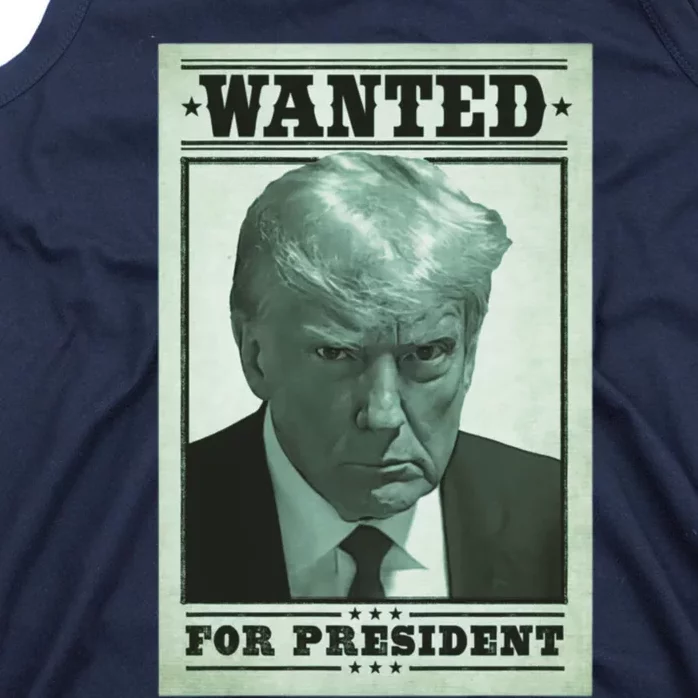 Trump Mugshot Tank Top