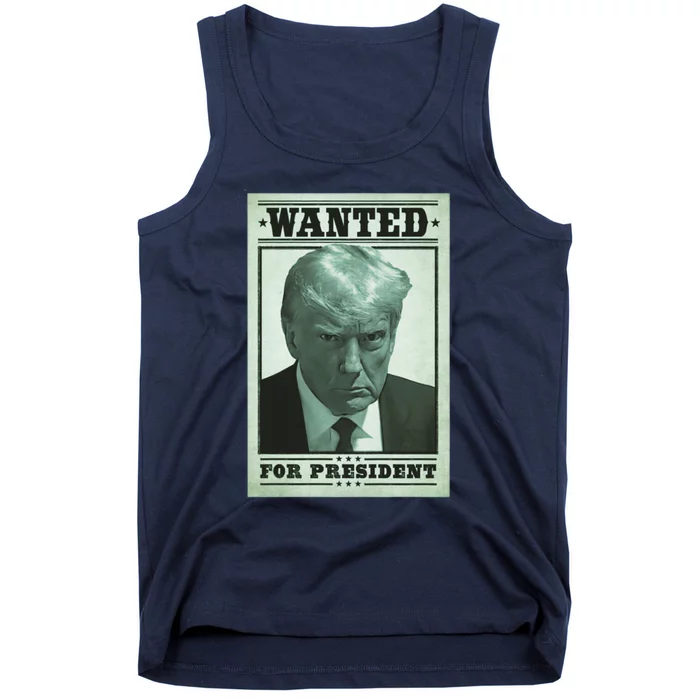 Trump Mugshot Tank Top