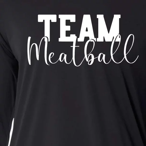 Team Meatball Cooling Performance Long Sleeve Crew