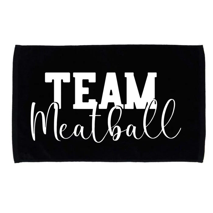 Team Meatball Microfiber Hand Towel