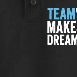 Teamwork Makes The Dreamwork Dry Zone Grid Performance Polo