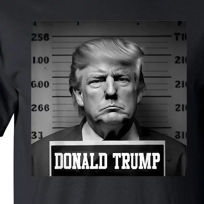 Trump Mugshot Trump Mug Shot Trending Tall T-Shirt