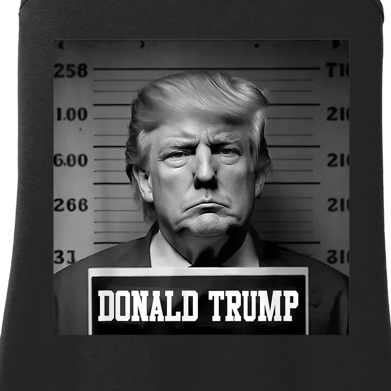 Trump Mugshot Trump Mug Shot Trending Ladies Essential Tank