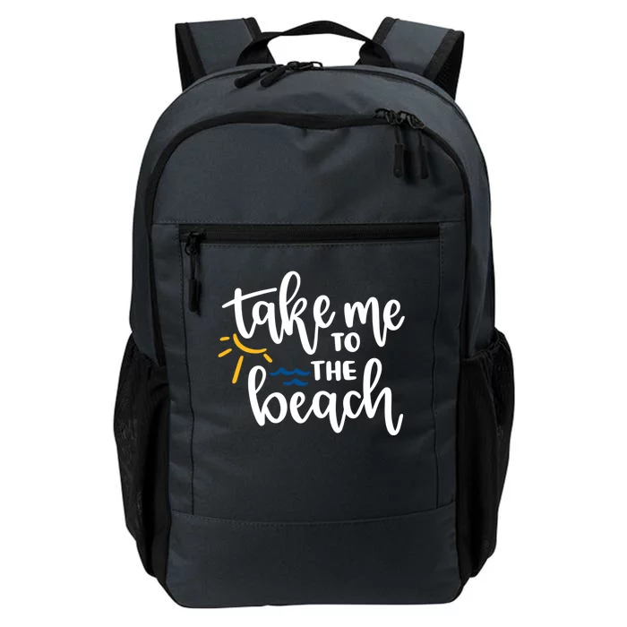 Take Me To The Beach Cute Vacation Daily Commute Backpack