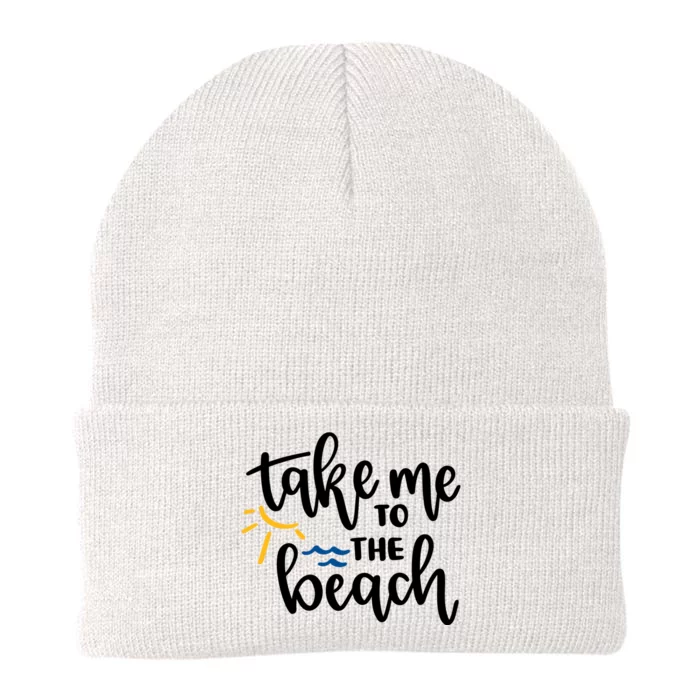 Take Me To The Beach Cute Vacation Knit Cap Winter Beanie