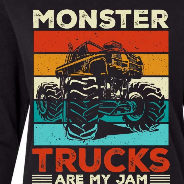 Toddler Monster Truck Are My Jam Costume Wo Boys Girls Premium Womens Cotton Relaxed Long Sleeve T-Shirt