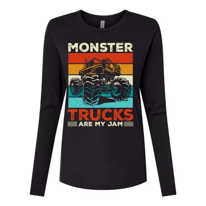 Toddler Monster Truck Are My Jam Costume Wo Boys Girls Premium Womens Cotton Relaxed Long Sleeve T-Shirt