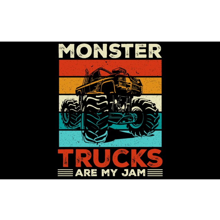 Toddler Monster Truck Are My Jam Costume Wo Boys Girls Premium Bumper Sticker