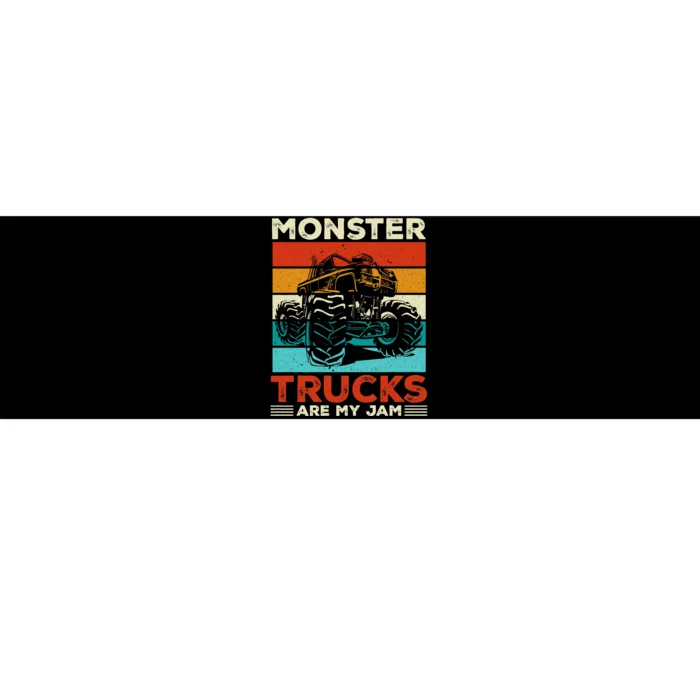 Toddler Monster Truck Are My Jam Costume Wo Boys Girls Premium Bumper Sticker