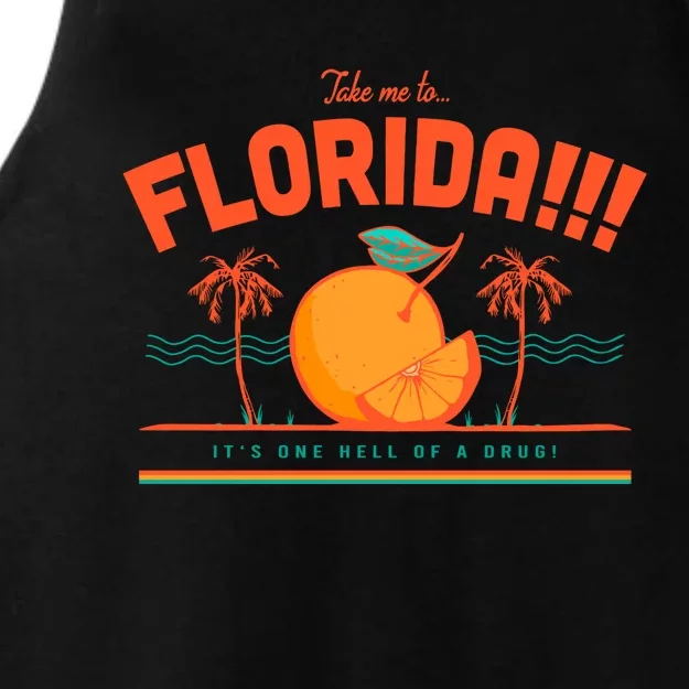 Take Me To Florida Ttpd Album Ladies Tri-Blend Wicking Tank