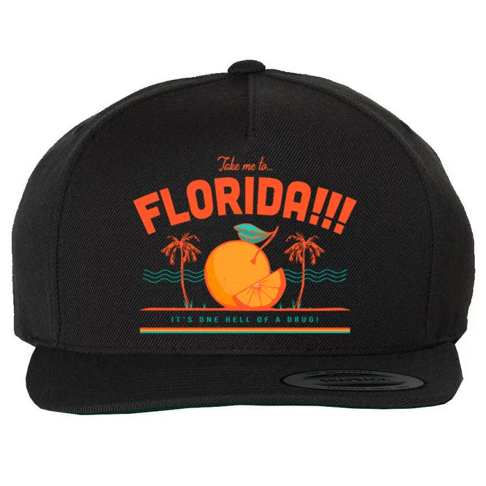 Take Me To Florida Ttpd Album Wool Snapback Cap