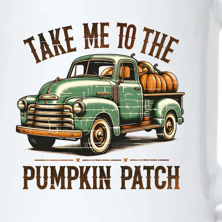 Take Me To The Pumpkin Patch Black Color Changing Mug