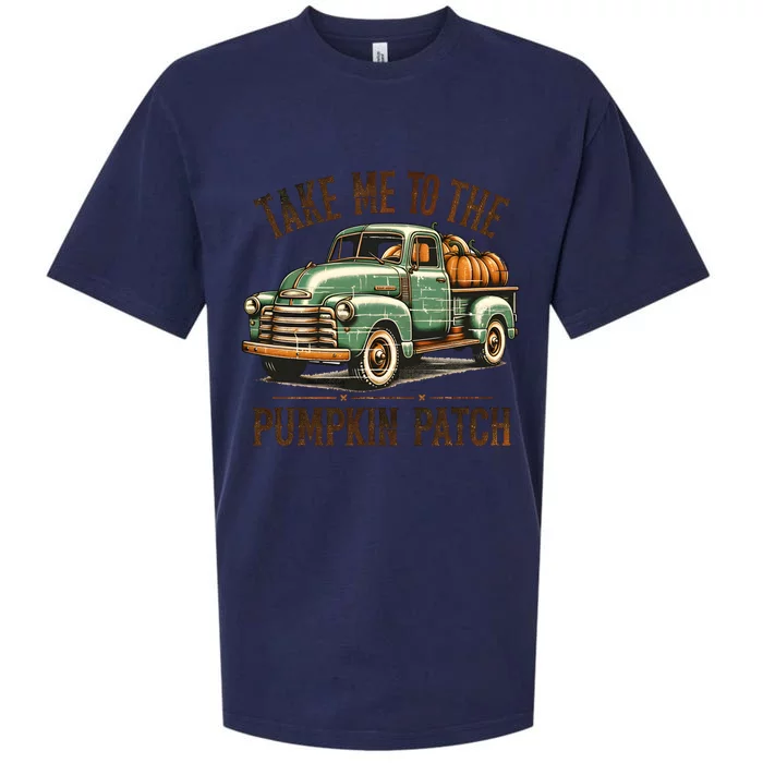 Take Me To The Pumpkin Patch Sueded Cloud Jersey T-Shirt