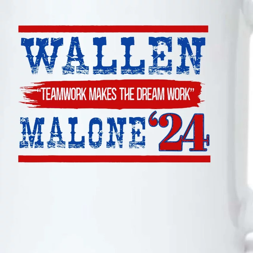 Teamwork Makes The Dream Work Malone 24 Black Color Changing Mug