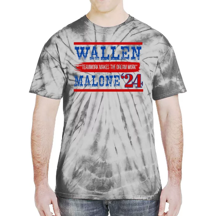 Teamwork Makes The Dream Work Malone 24 Tie-Dye T-Shirt