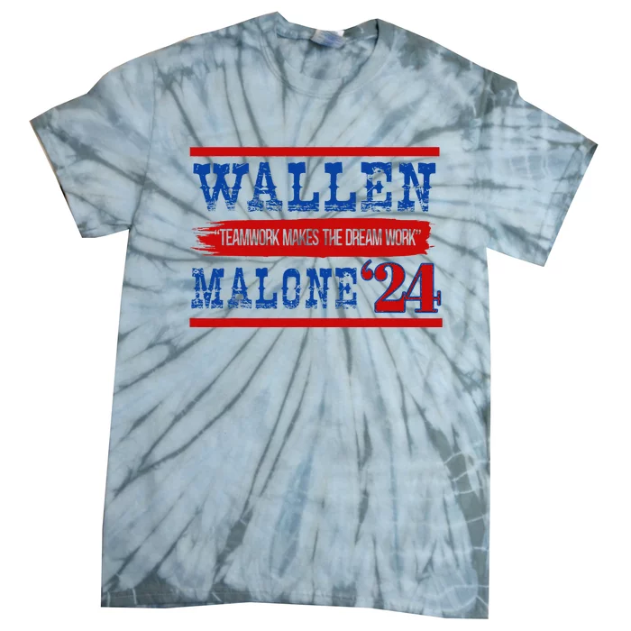 Teamwork Makes The Dream Work Malone 24 Tie-Dye T-Shirt