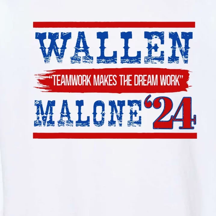 Teamwork Makes The Dream Work Malone 24 Garment-Dyed Sweatshirt