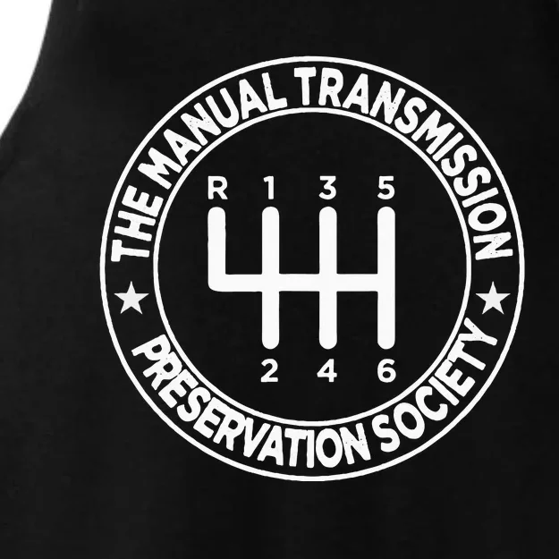 The Manual Transmission Preservation Society Ladies Tri-Blend Wicking Tank