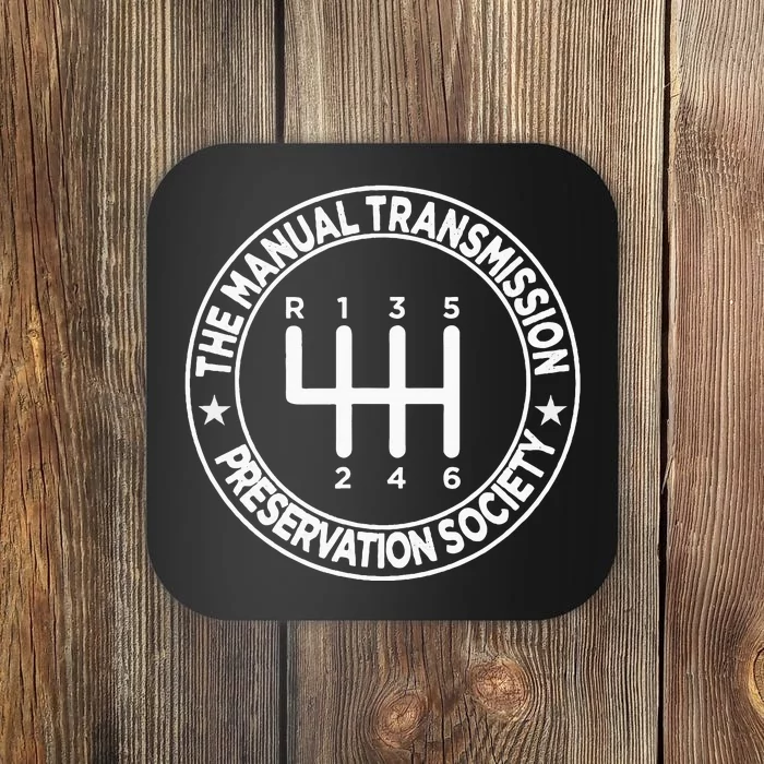 The Manual Transmission Preservation Society Coaster