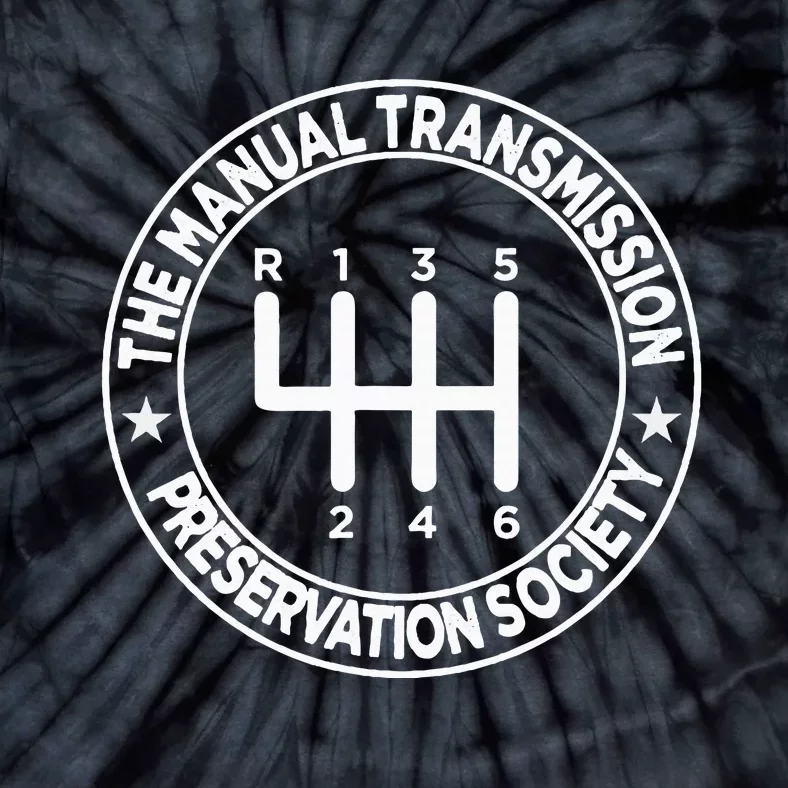 The Manual Transmission Preservation Society Tie-Dye T-Shirt