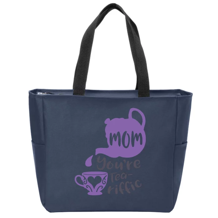 Teariffic Mom Zip Tote Bag