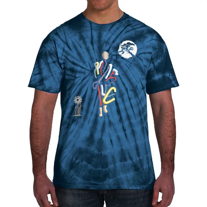 Thich Minh Tue Buddha Monks Moving Across The Vietnamese Tie-Dye T-Shirt