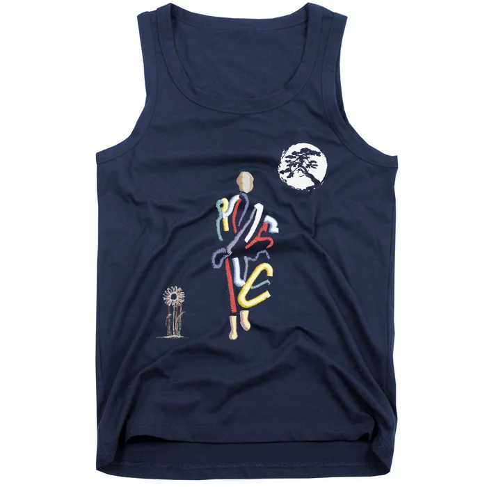 Thich Minh Tue Buddha Monks Moving Across The Vietnamese Tank Top