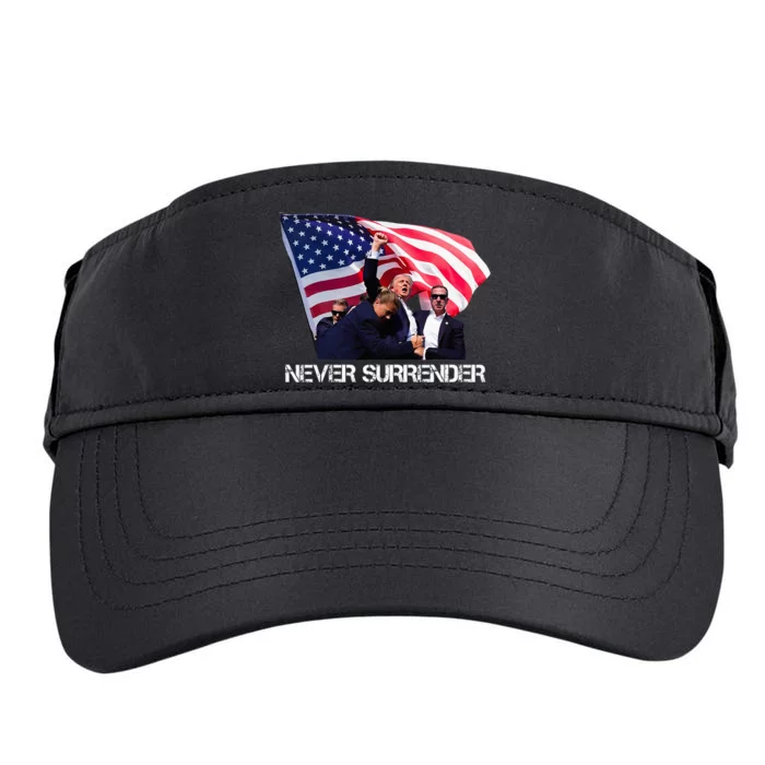 Trump Merica Trump American Flag Adult Drive Performance Visor