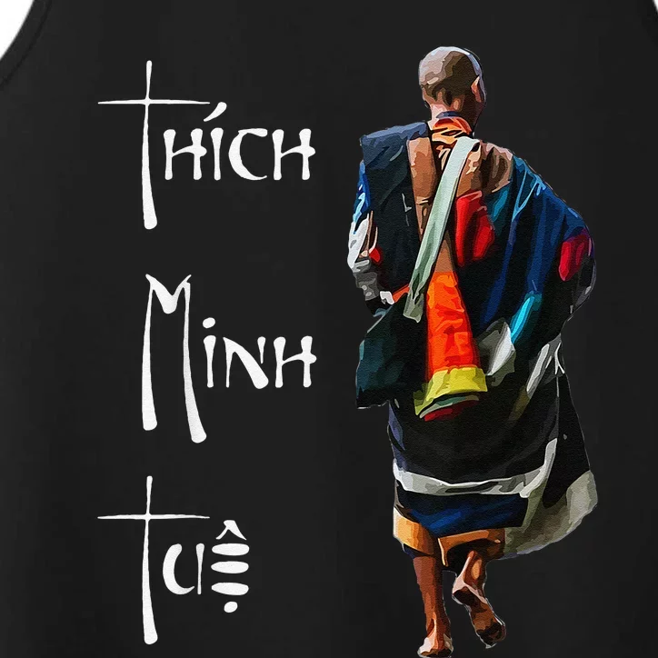 Thich Minh Tue Buddhist Monk Spiritual Journey Vietnam Performance Tank