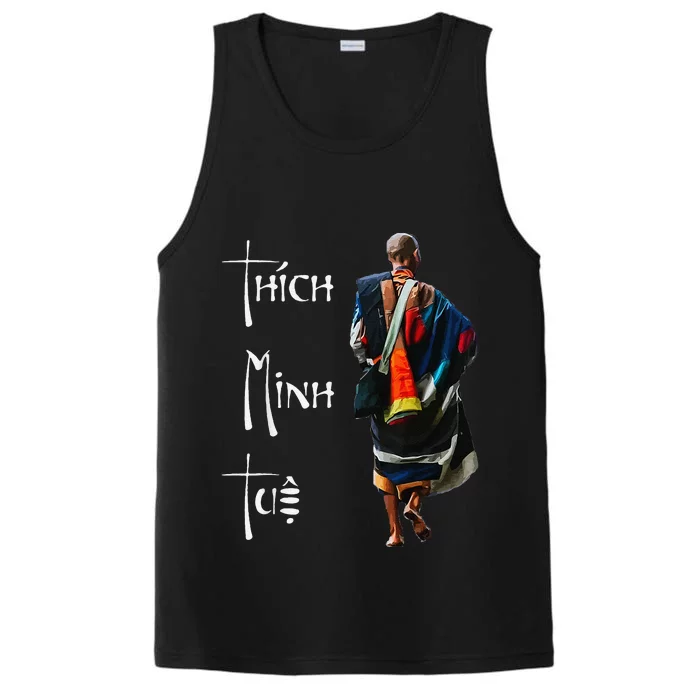 Thich Minh Tue Buddhist Monk Spiritual Journey Vietnam Performance Tank