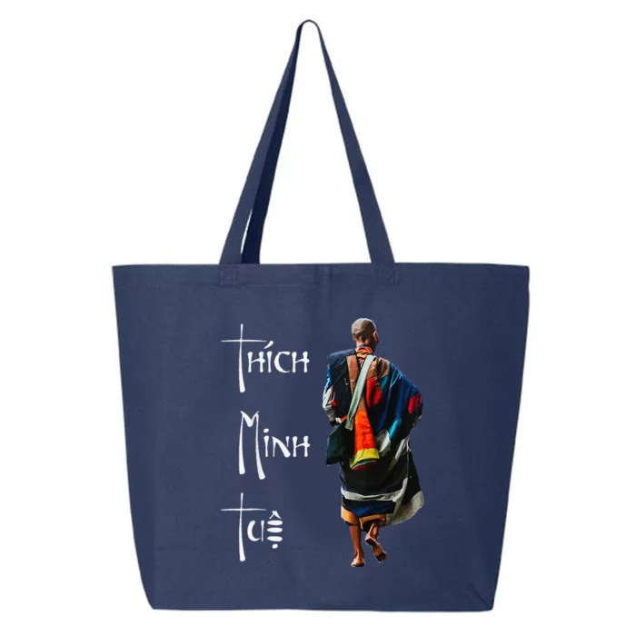 Thich Minh Tue Buddhist Monk Spiritual Journey Vietnam 25L Jumbo Tote