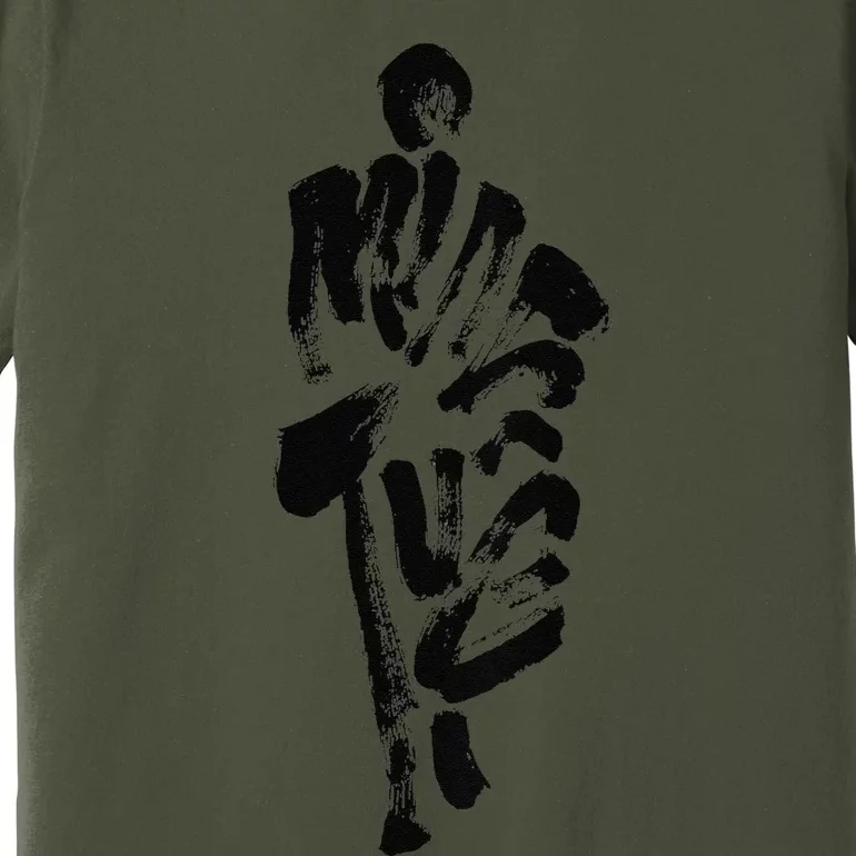 Thich Minh Tue On Back Monks Minh Tue Premium T-Shirt