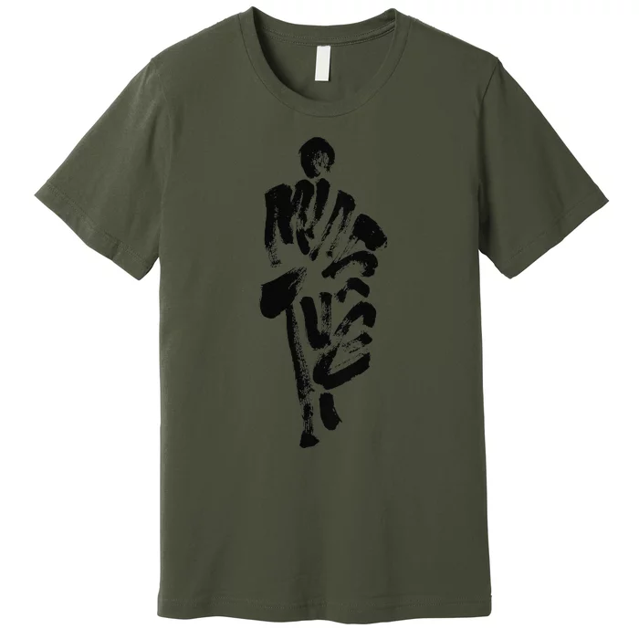 Thich Minh Tue On Back Monks Minh Tue Premium T-Shirt