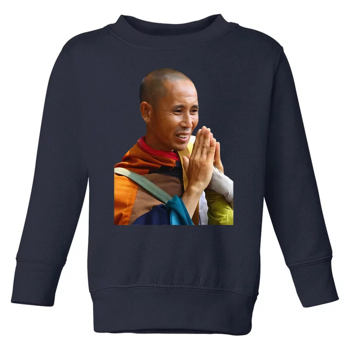 Thich Minh Tue Vietnamese Buddha Toddler Sweatshirt