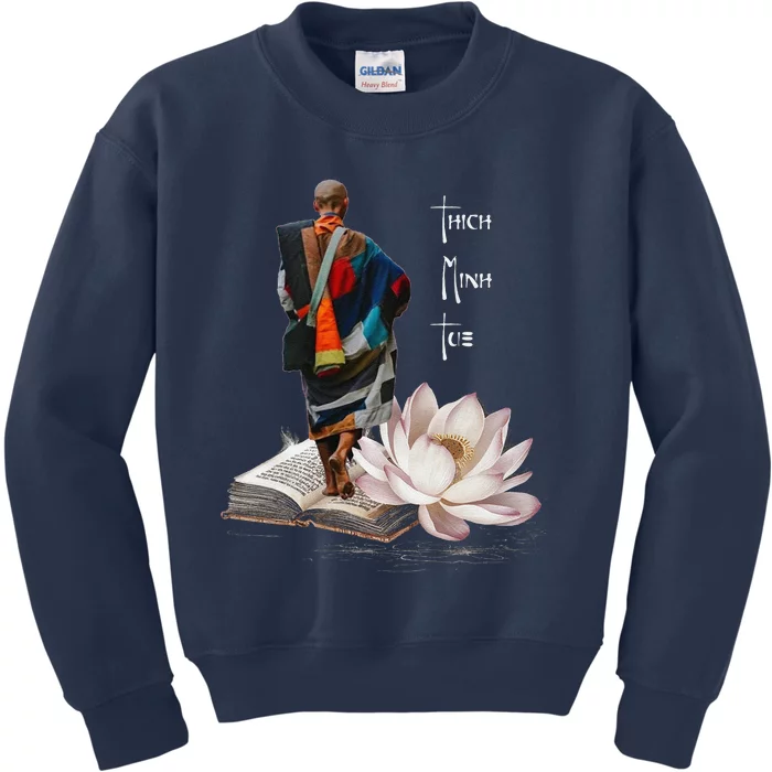 Thich Minh Tue Kids Sweatshirt