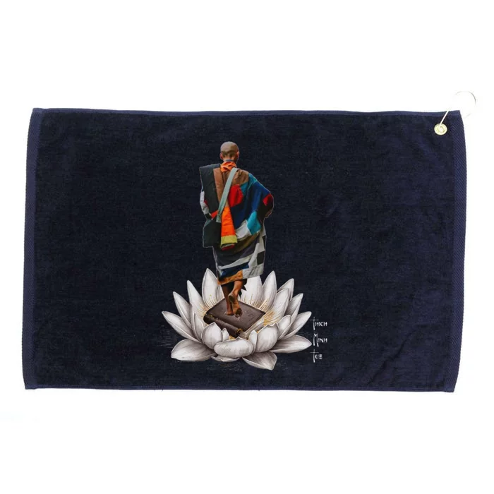 Thich Minh Tuex Grommeted Golf Towel