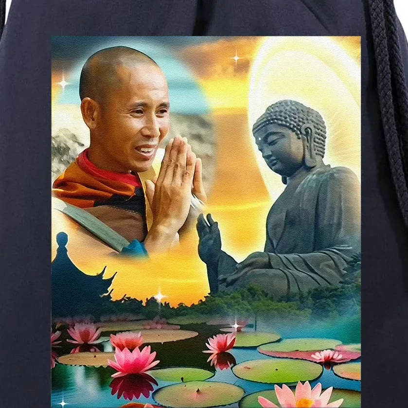 Thich Minh Tue Drawstring Bag