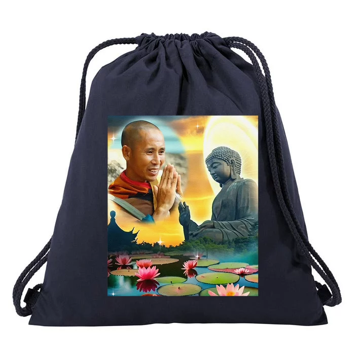 Thich Minh Tue Drawstring Bag