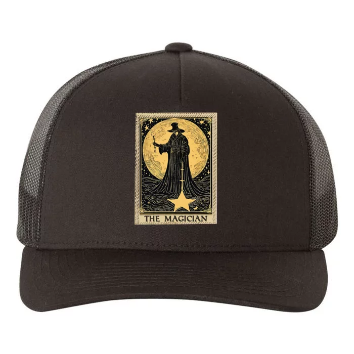 The Magician Tarot Card Yupoong Adult 5-Panel Trucker Hat