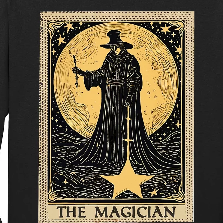 The Magician Tarot Card Tall Long Sleeve T-Shirt