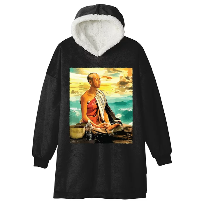 Thich Minh Tue Viet Nam Hooded Wearable Blanket