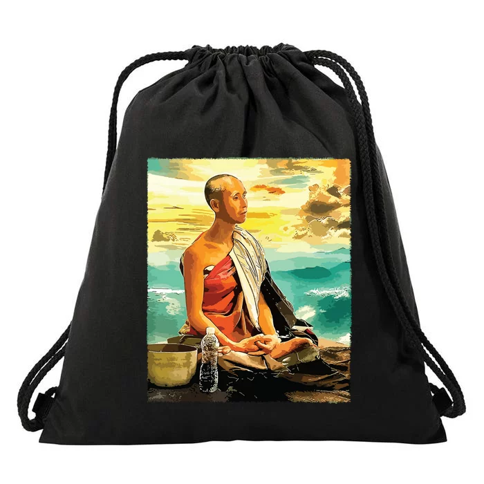 Thich Minh Tue Viet Nam Drawstring Bag