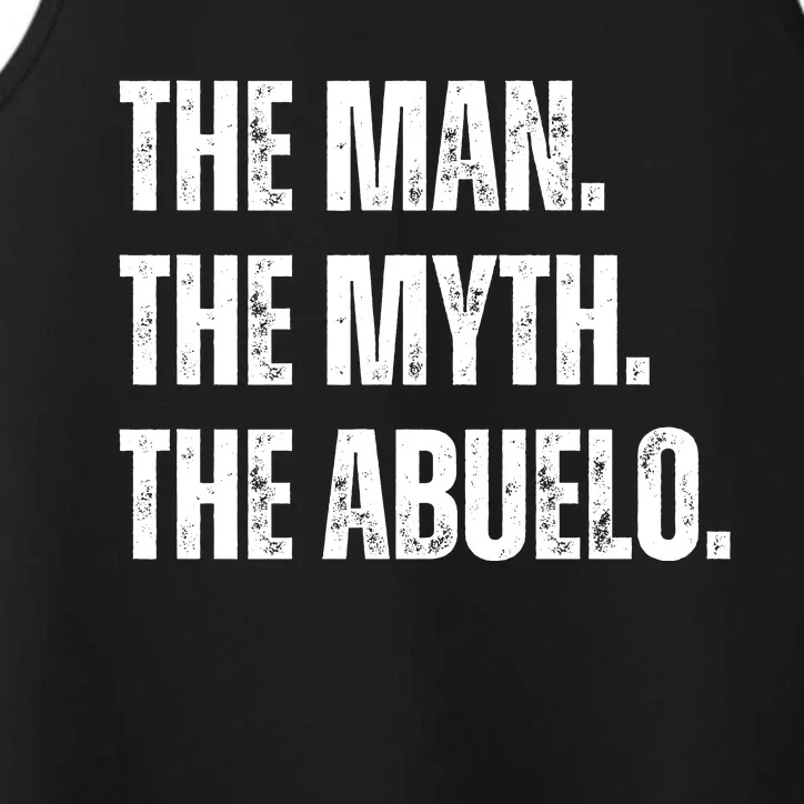 The Man The Myth The Abuelo Performance Tank