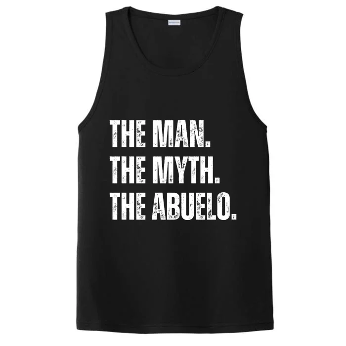 The Man The Myth The Abuelo Performance Tank