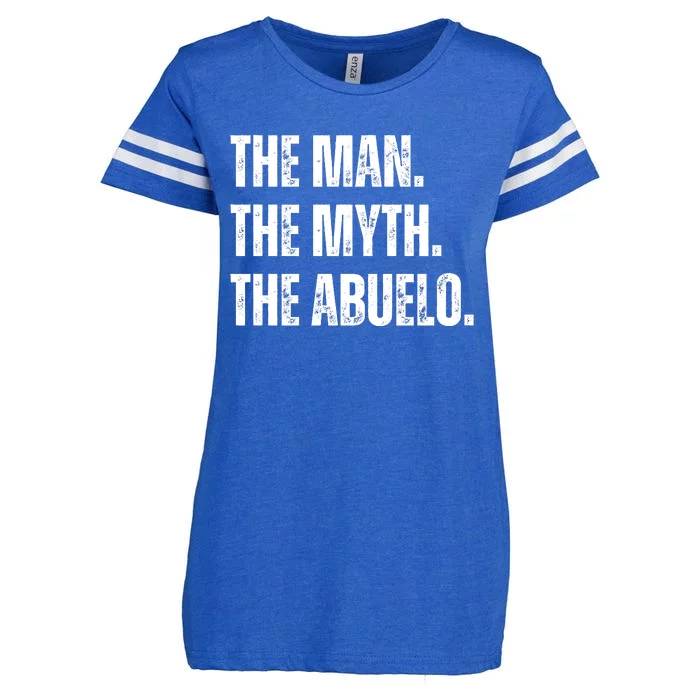 The Man The Myth The Abuelo Enza Ladies Jersey Football T-Shirt