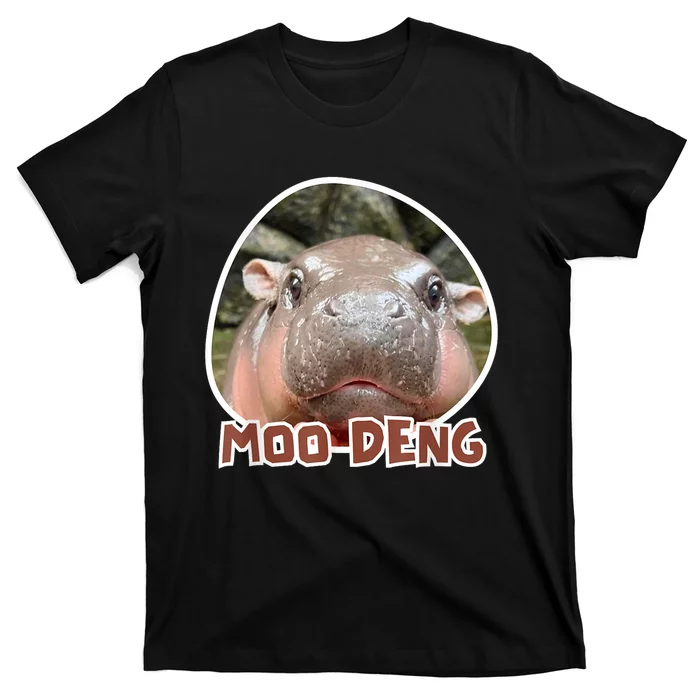 Thailand Moodeng The Famous Cute Baby Pigmy Hippo Gift T-Shirt