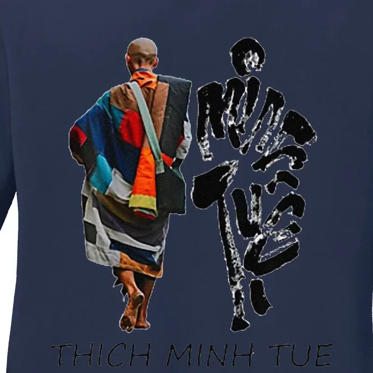 Thich Minh Tue Ladies Long Sleeve Shirt