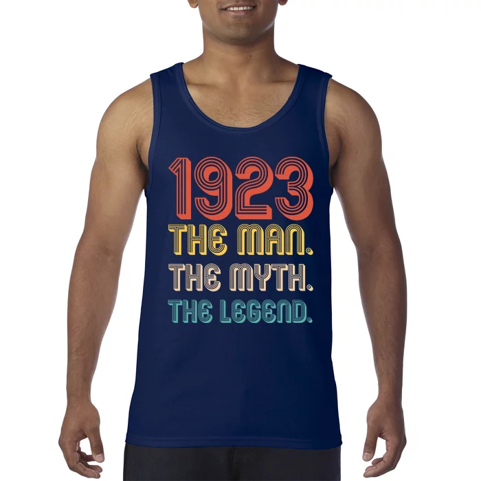 The Man The Myth The Legend 1923 100th Birthday Tank Top