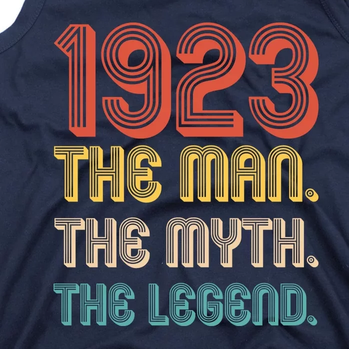 The Man The Myth The Legend 1923 100th Birthday Tank Top