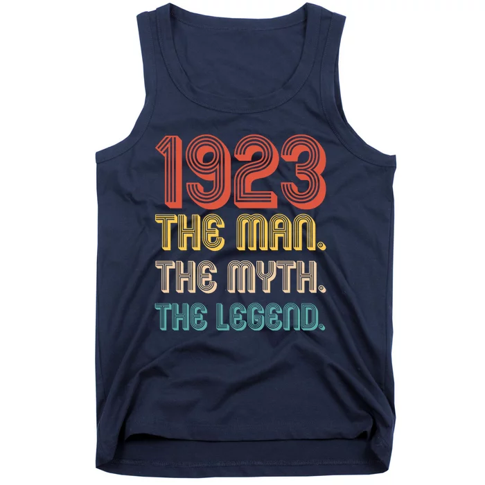 The Man The Myth The Legend 1923 100th Birthday Tank Top